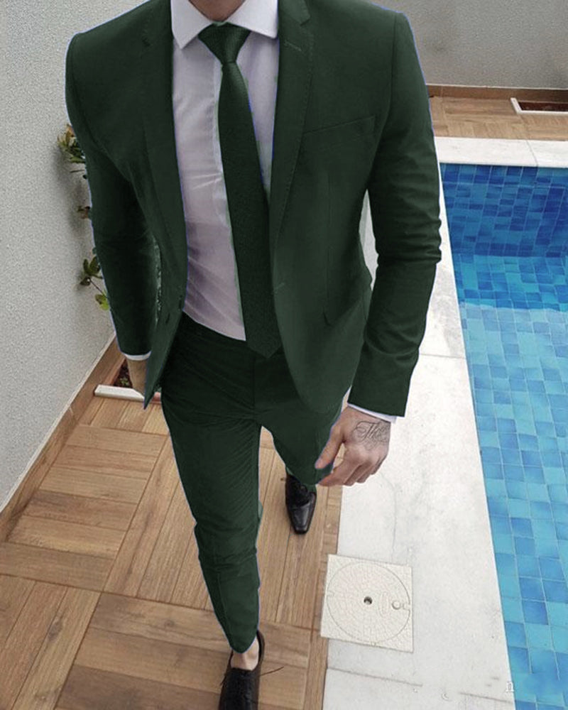 Dark Green Prom Dress Suits for Men ...